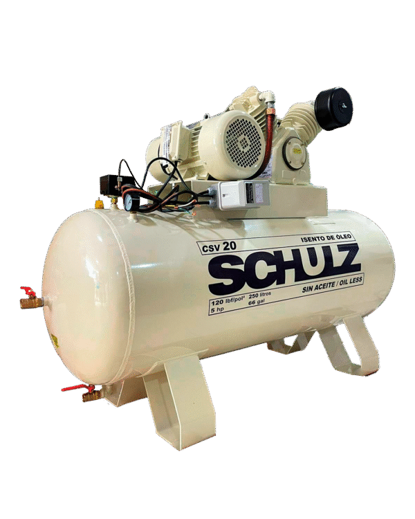 Compresor libre de aceite marca schulz- modelo csv 20